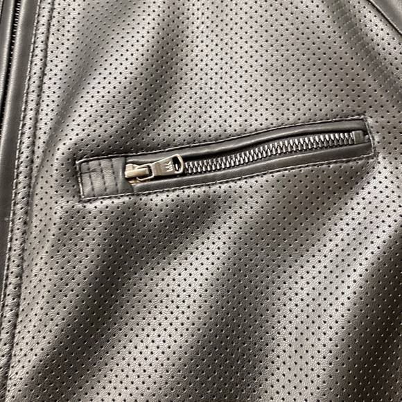 Michael Kors faux leather jacket. Size small, new with tags. - Picture 3 of 13